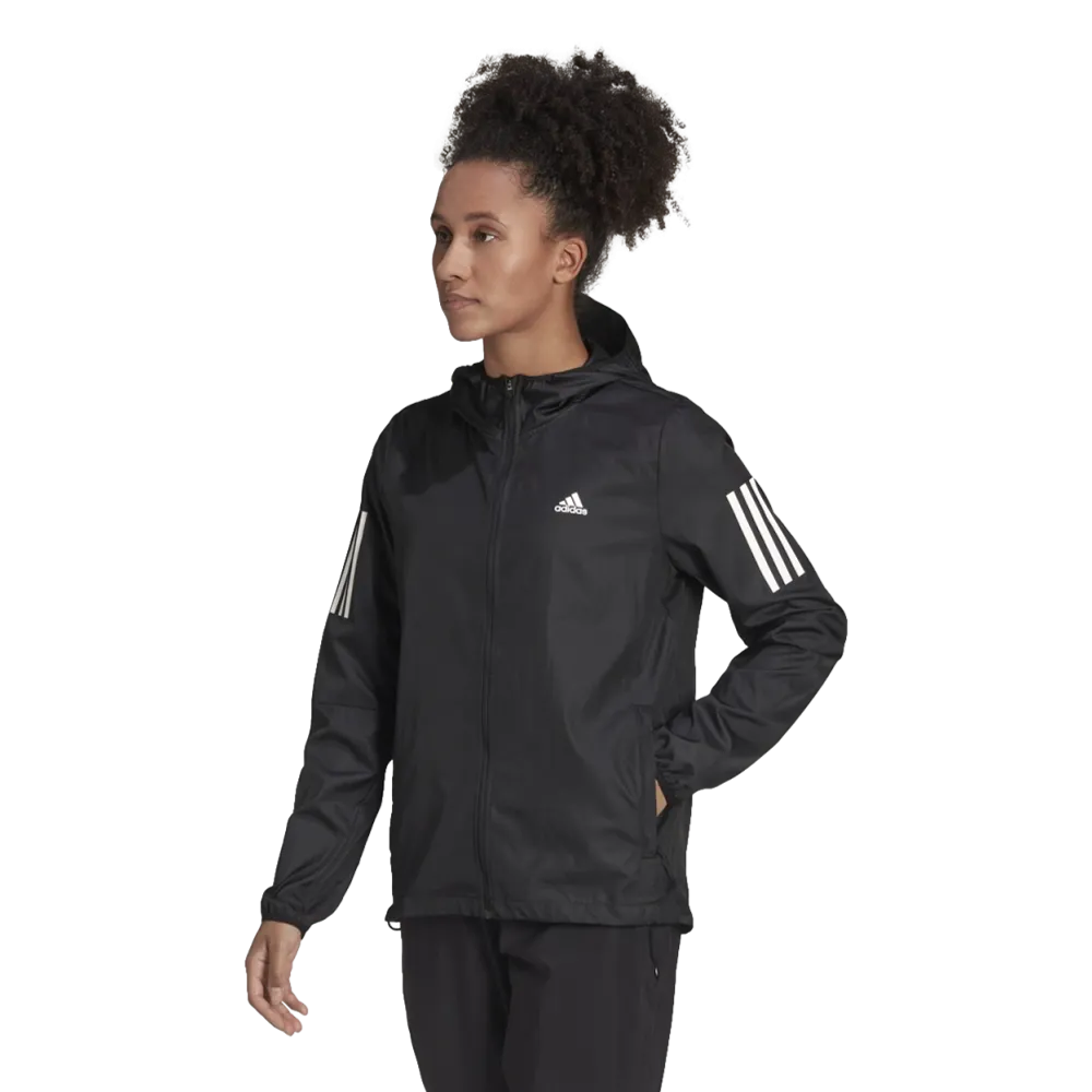 Adidas Own The Run Hooded Running Womens Windbreaker