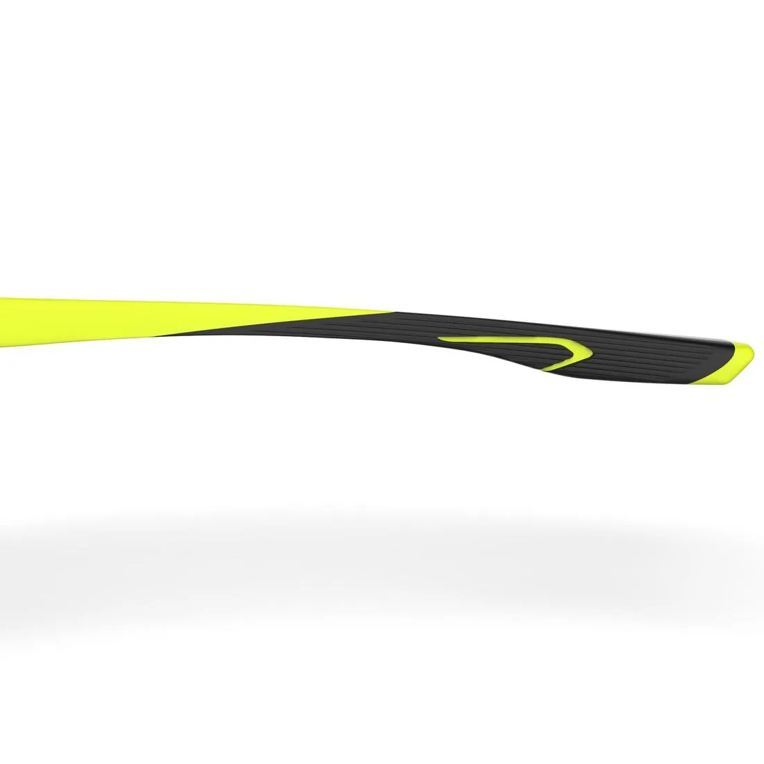 Adult Running Photochromic Glasses Runperf Category 1-3 - black neon yellow