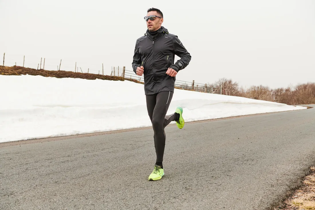 ADULT RUNPERF 2 TRANSLU RUNNING SUNGLASSES category 3 - BLUE/ SILVER