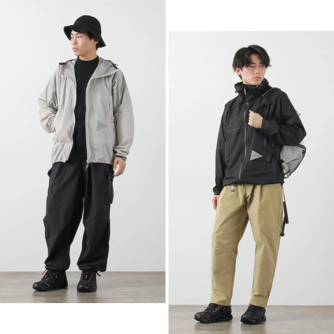 AND WANDER / 3 Layer Ultralight Rain Jacket