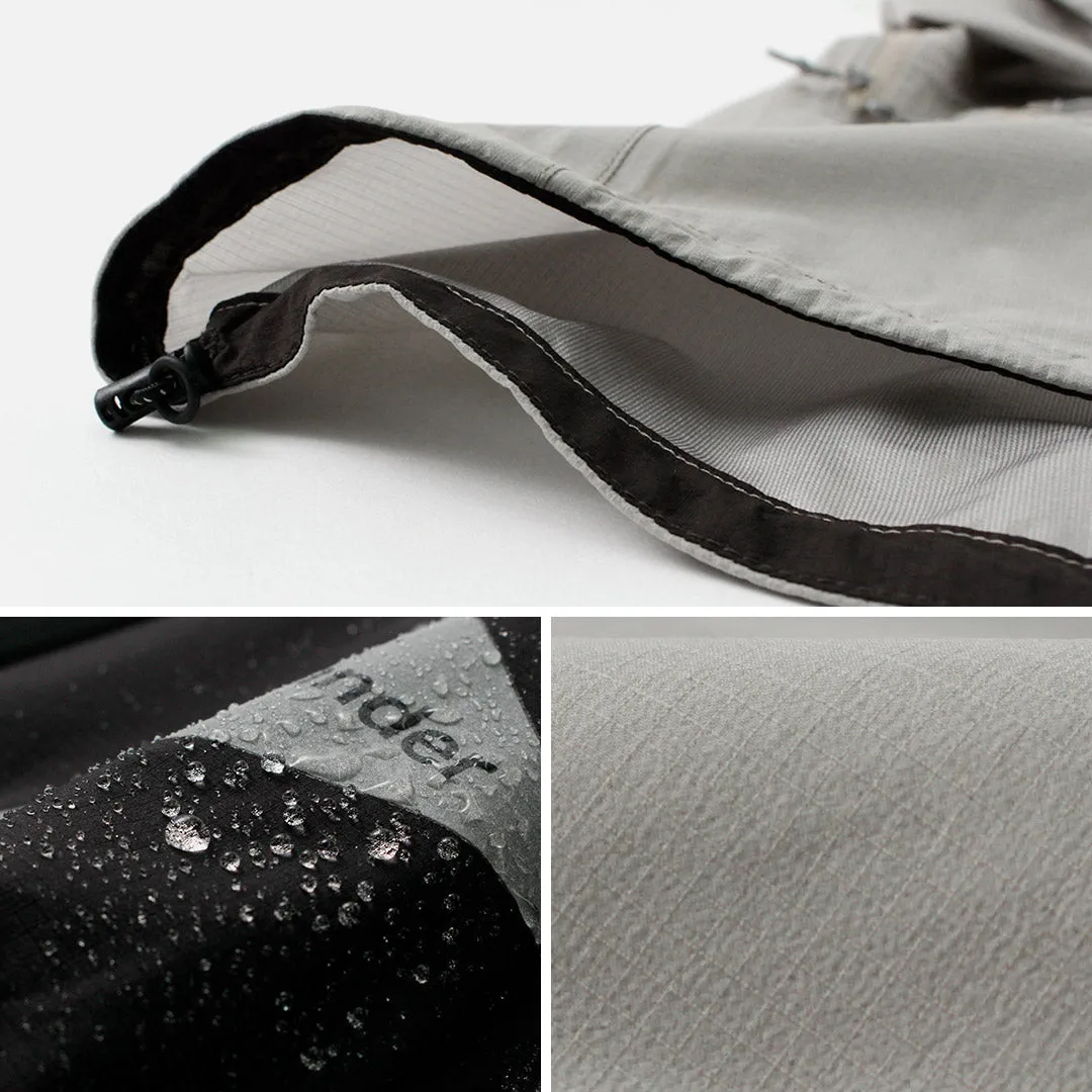 AND WANDER / 3 Layer Ultralight Rain Jacket