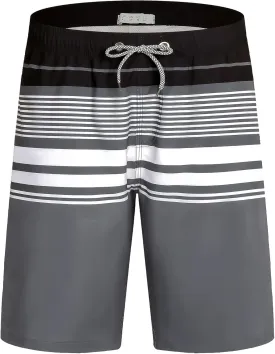 APTRO Men's Swim Trunks 9" Quick Dry Swimsuits Beach Bathing Suits Swim Shorts Mesh Liner