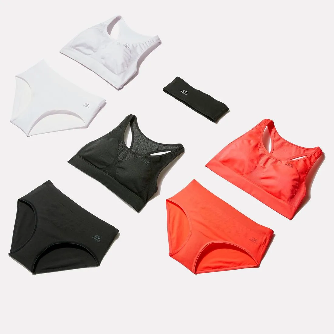 BASIC RUNNING BRA NEON CORAL PINK