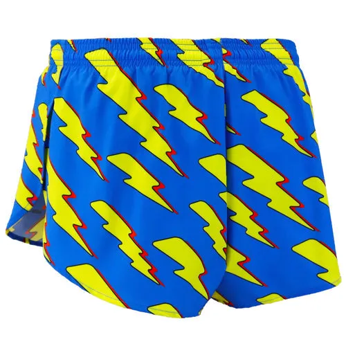 Boa Men's Stretch 1" Elite Printed Slit Run Short
