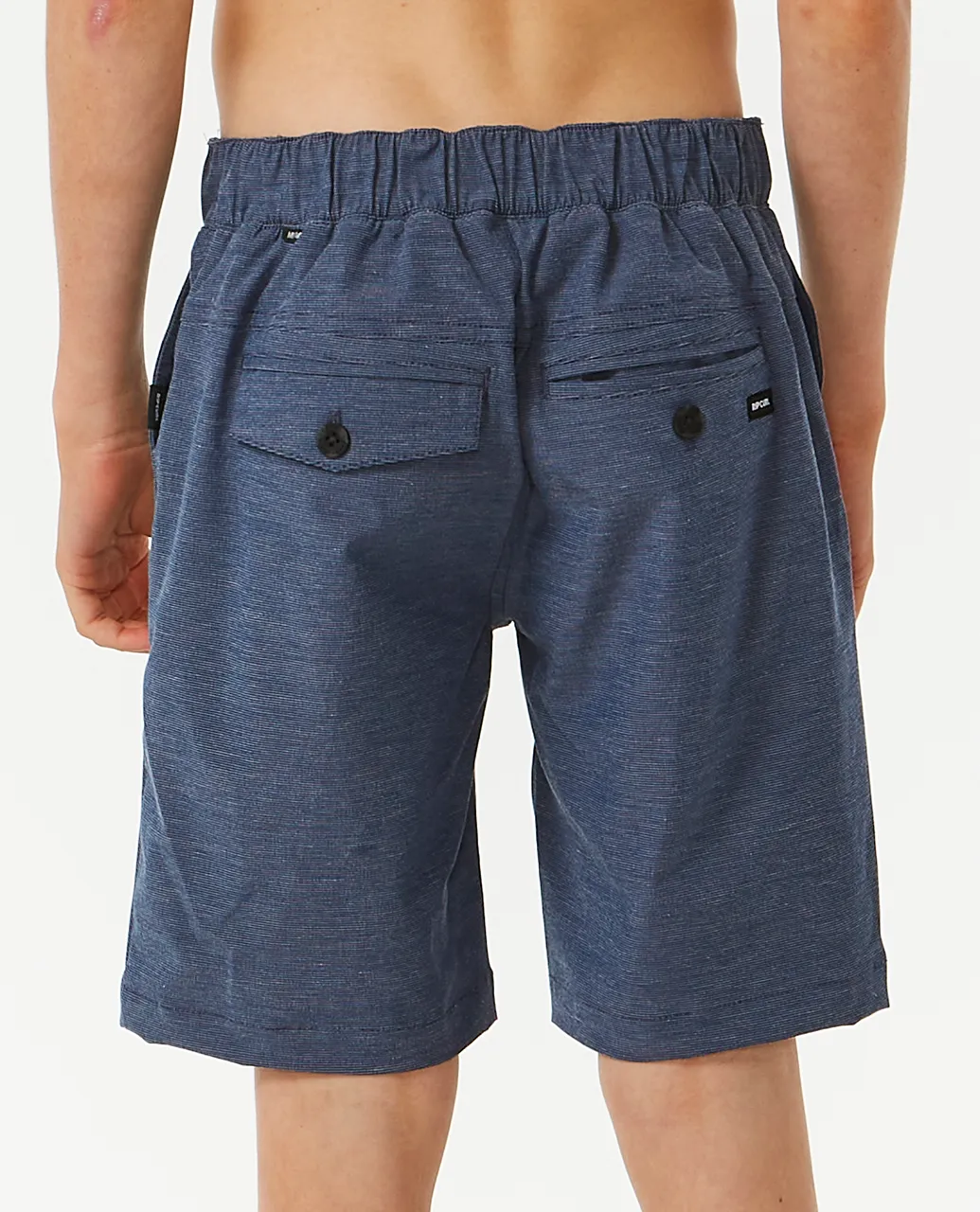 Boys Phase Walkshorts in Washed Navy
