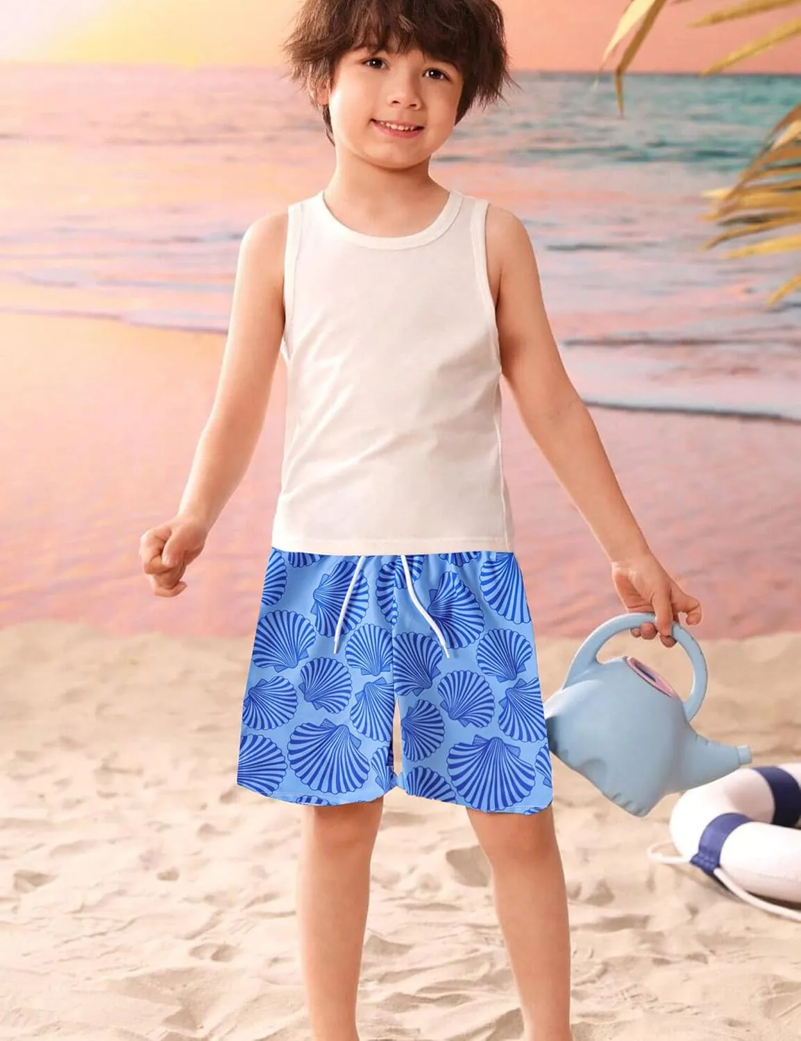 Boys' Swim Trunks Kids Bathing Suit Beach Swim Trunk Quick Dry Swimsuit 5-14T