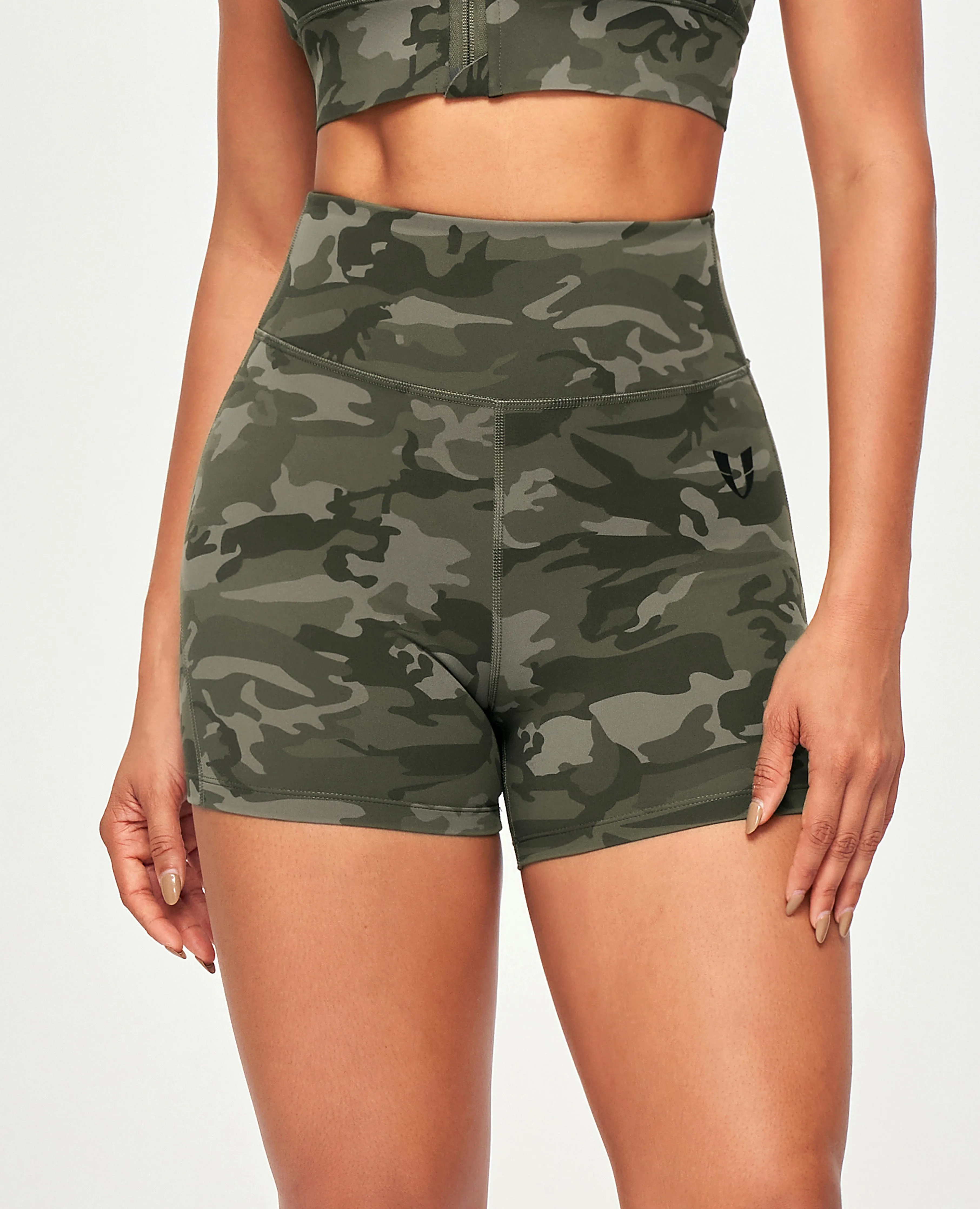 Cargo Short Shorts - Camo