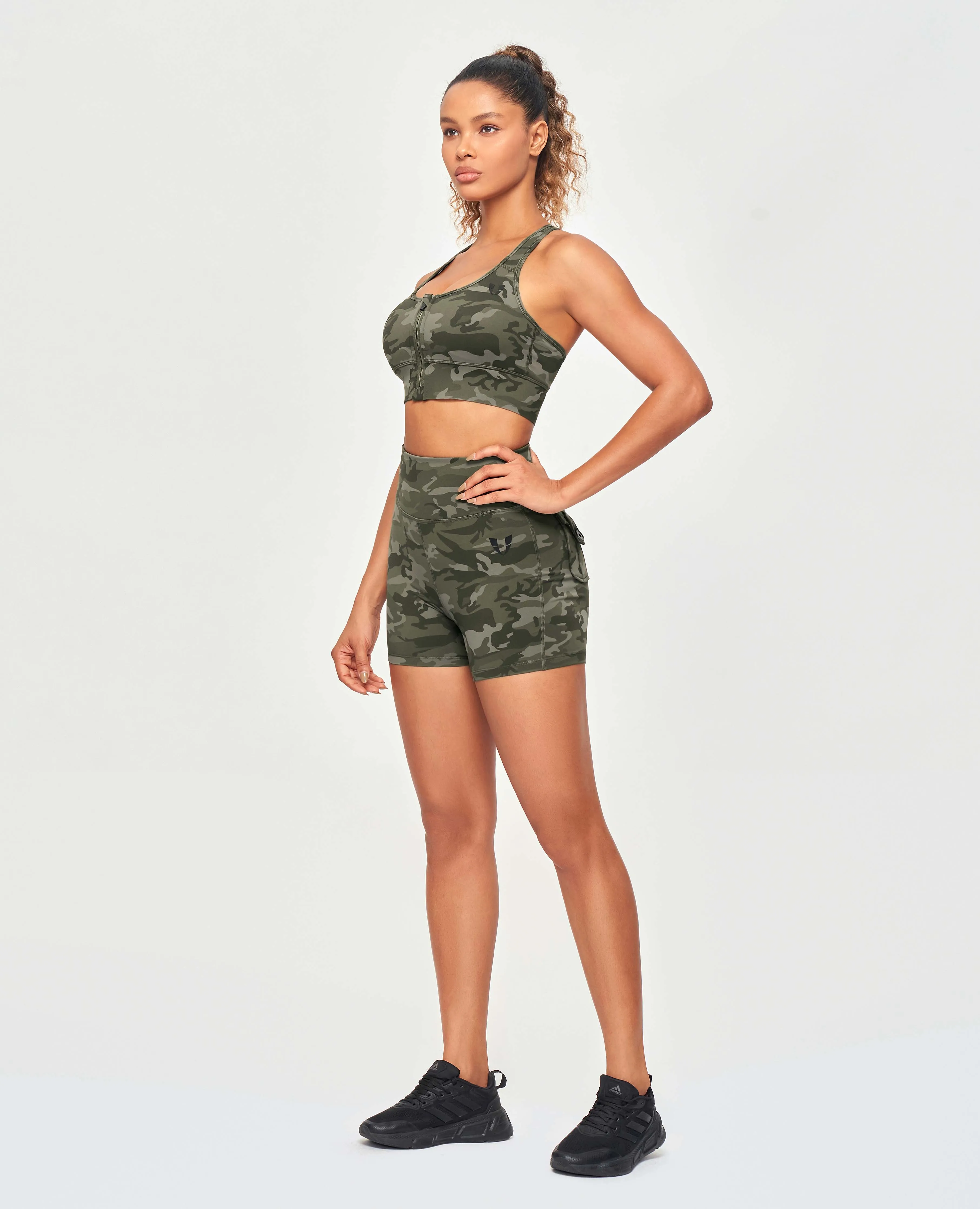Cargo Short Shorts - Camo