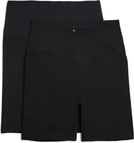 Danskin Women's 2-Pack 7" Active Bike Shorts