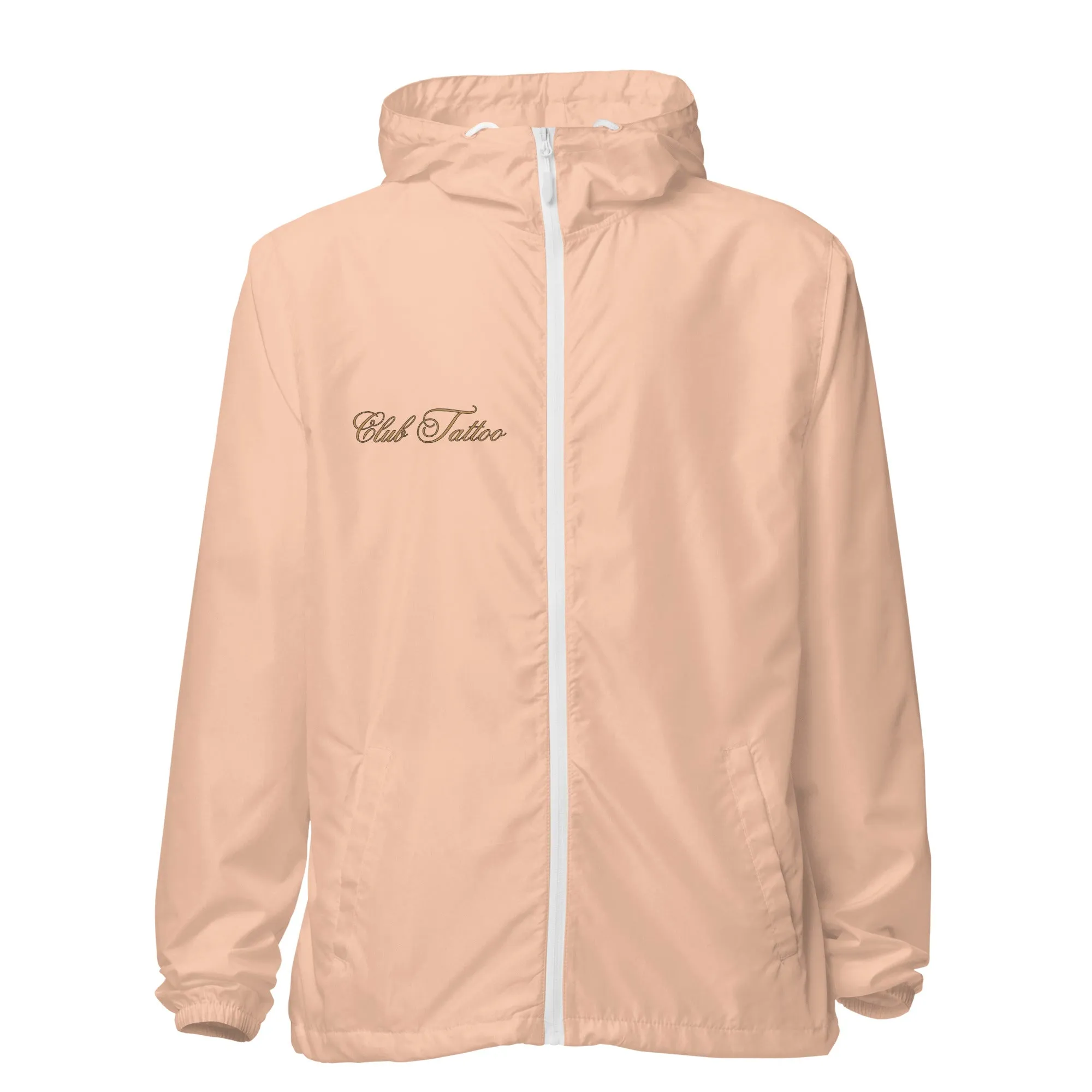 Don't bite the Hand that Feeds Women's lightweight zip up windbreaker