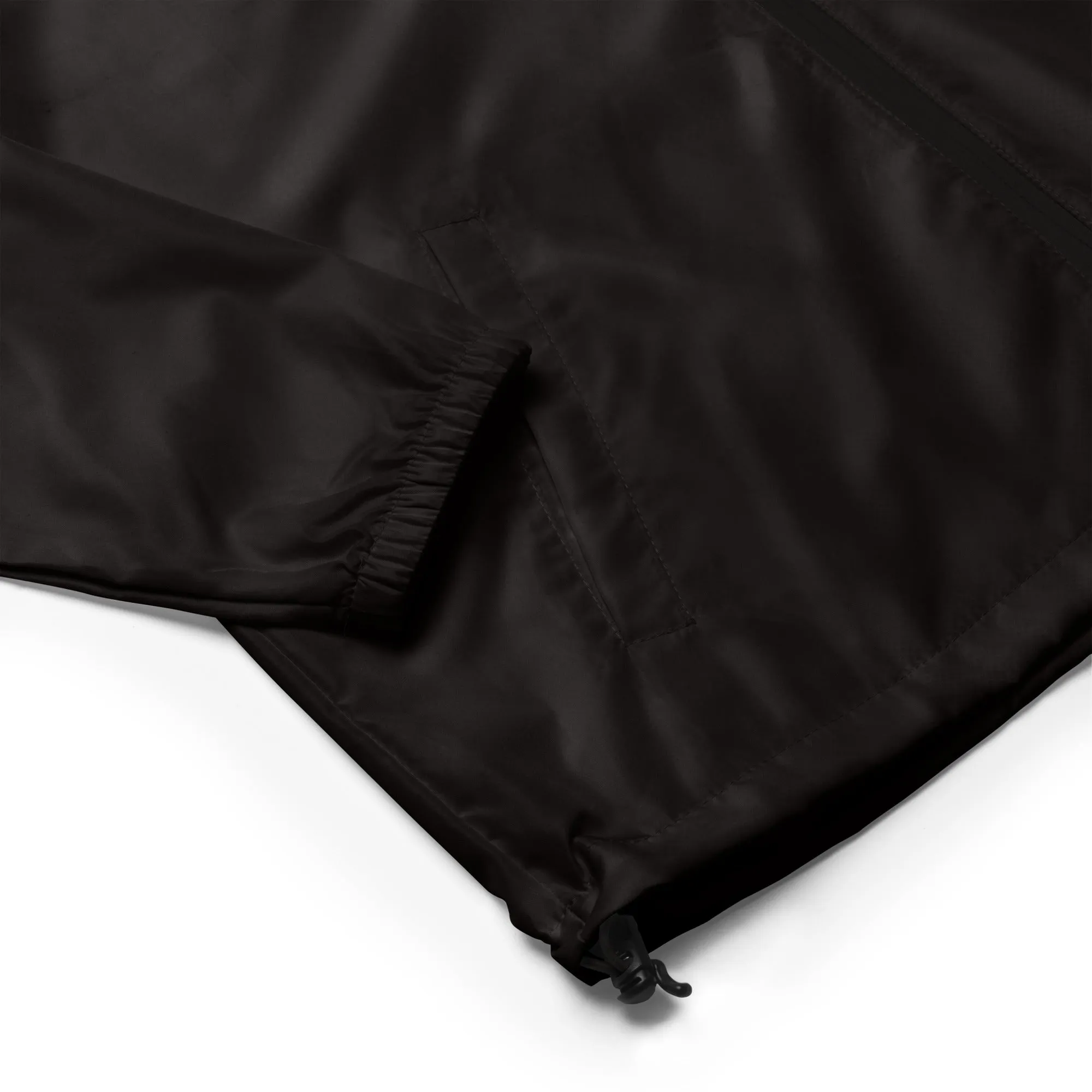 Don't bite the Hand that Feeds Women's lightweight zip up windbreaker
