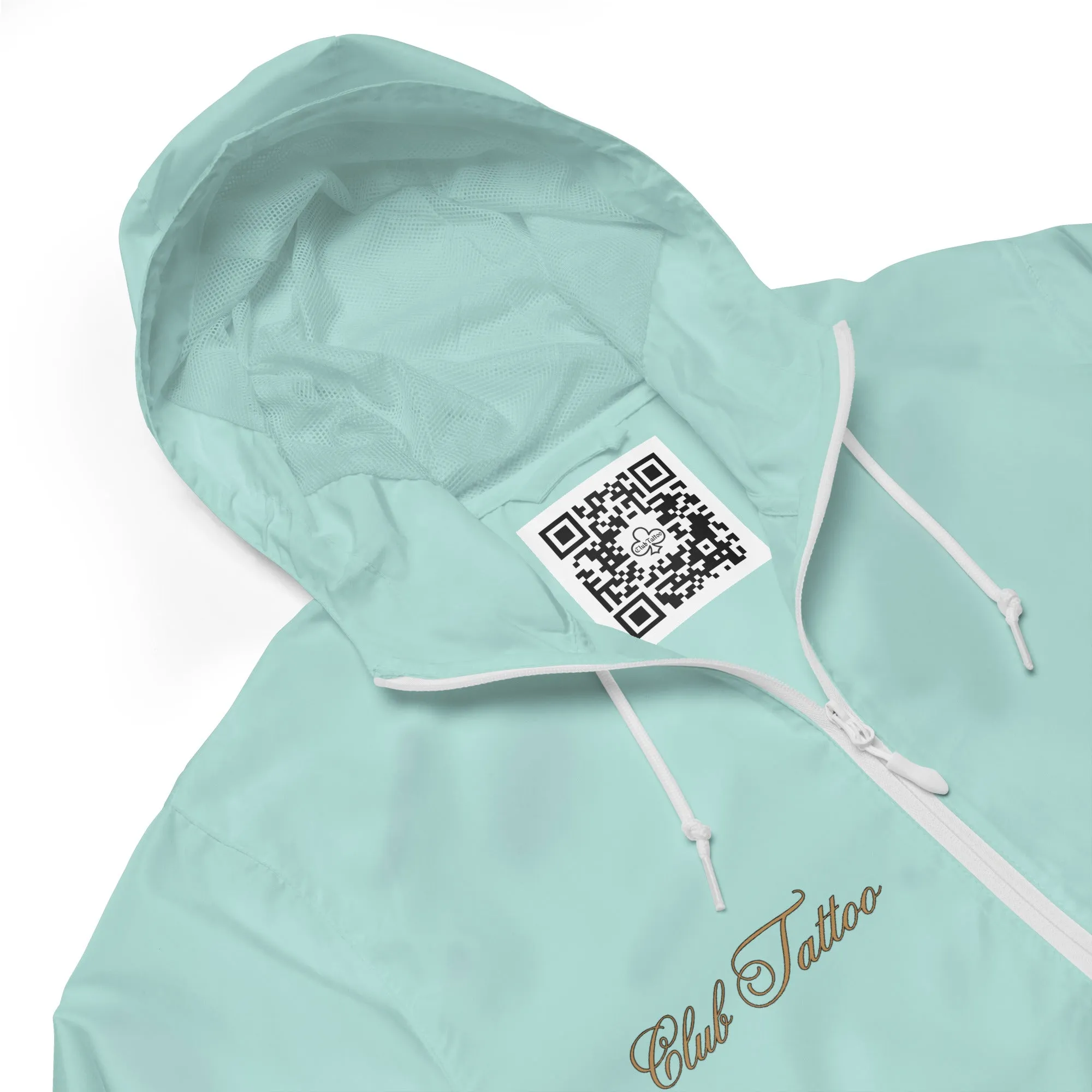 Don't bite the Hand that Feeds Women's lightweight zip up windbreaker