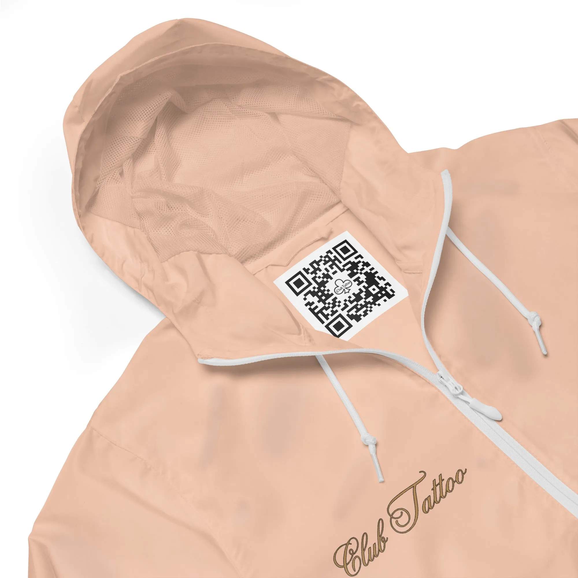 Don't bite the Hand that Feeds Women's lightweight zip up windbreaker