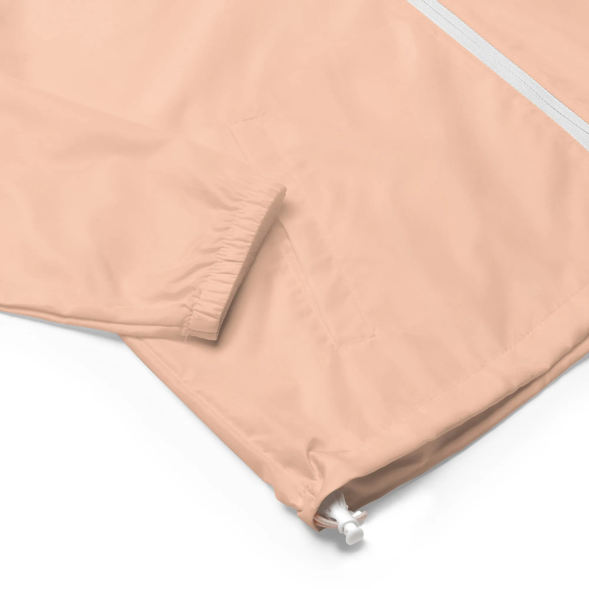 Don't bite the Hand that Feeds Women's lightweight zip up windbreaker