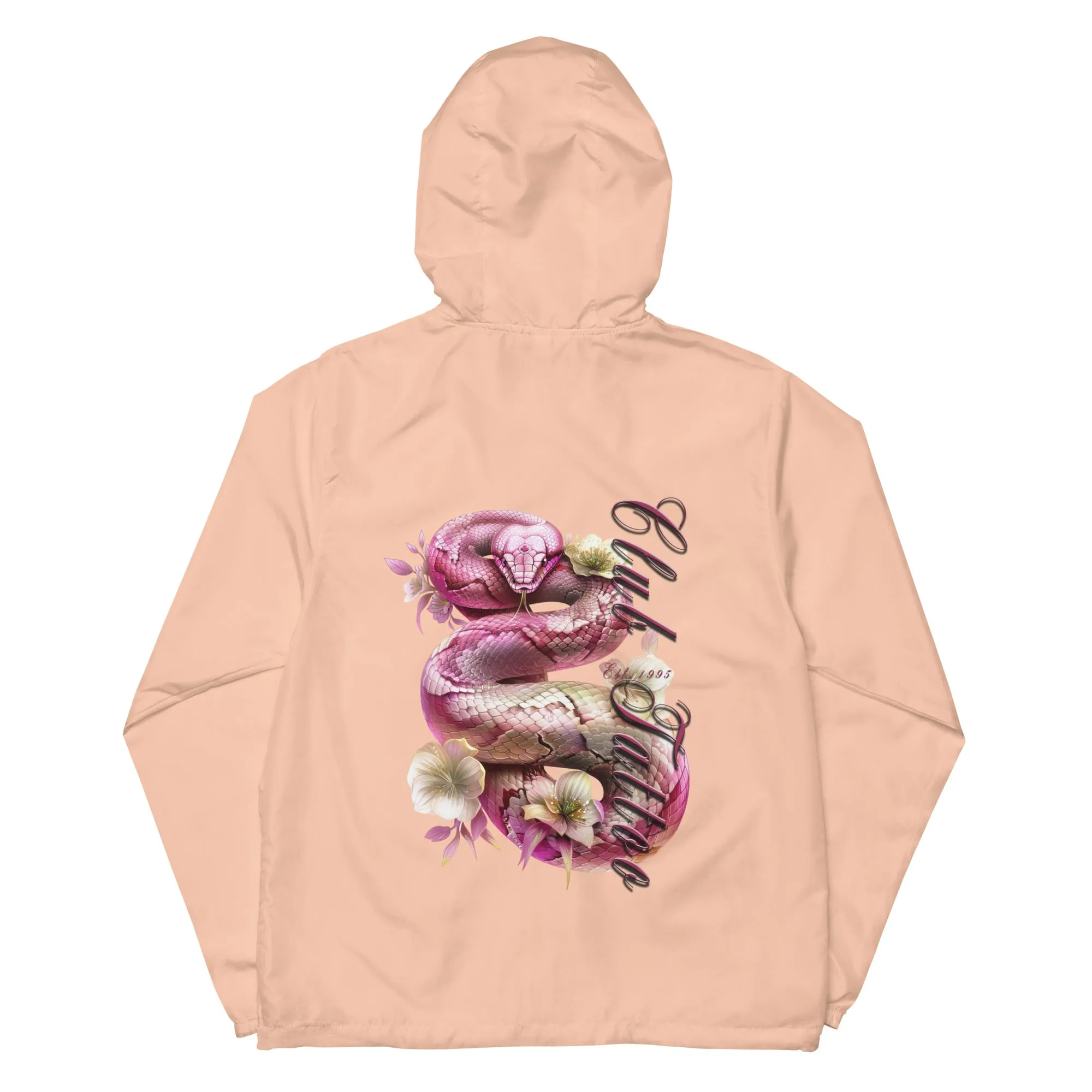Don't bite the Hand that Feeds Women's lightweight zip up windbreaker