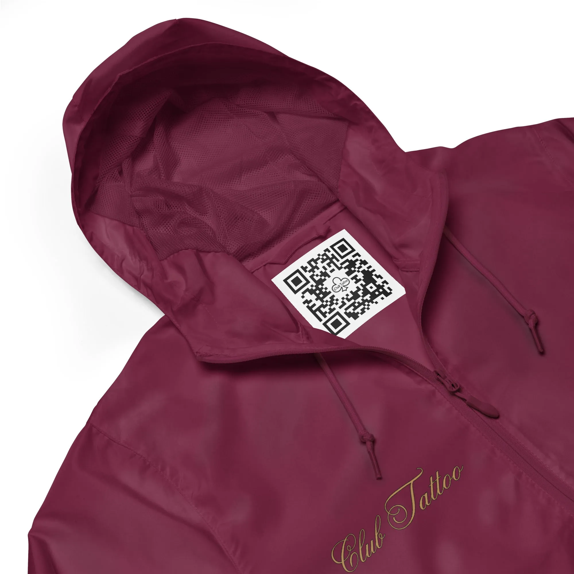 Don't bite the Hand that Feeds Women's lightweight zip up windbreaker