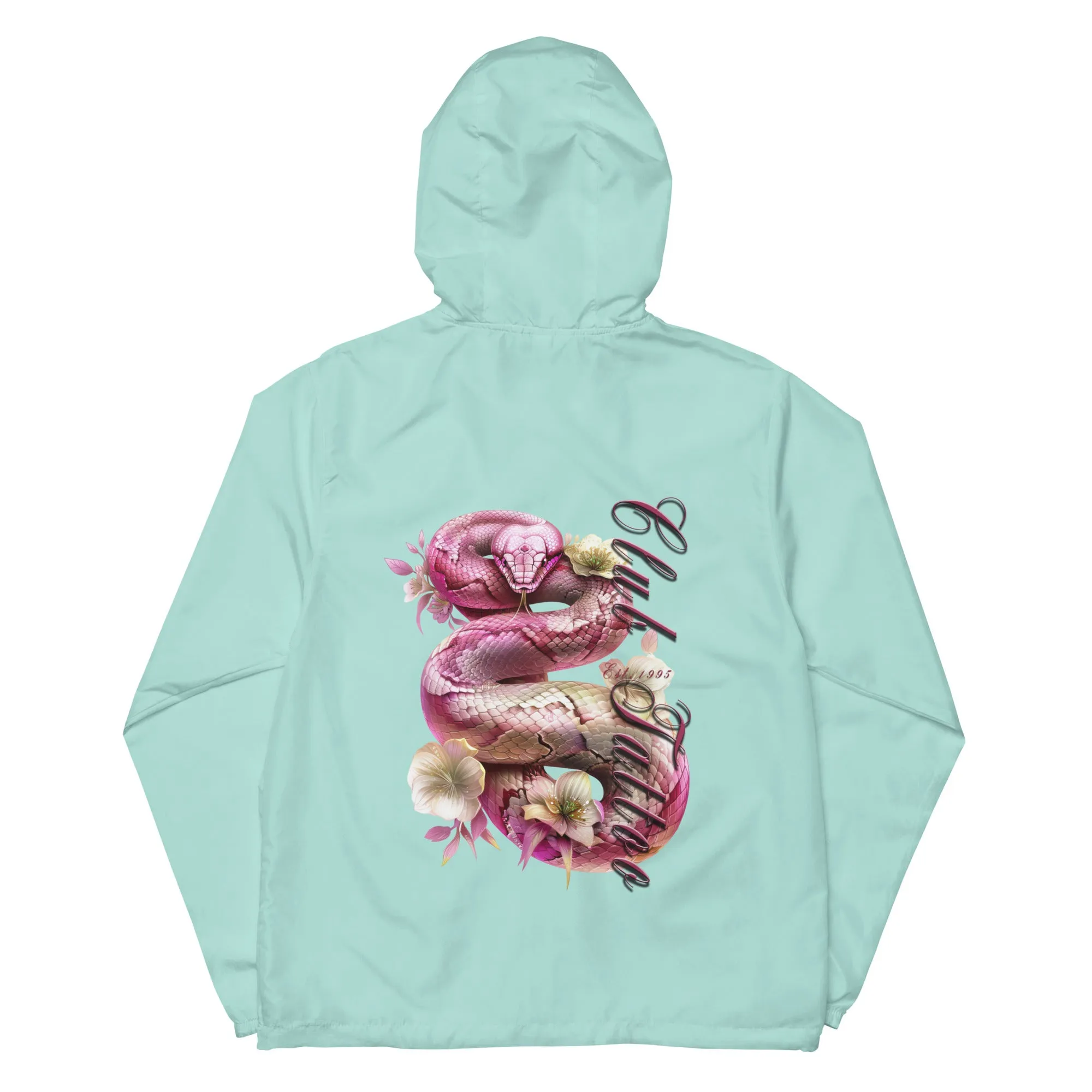 Don't bite the Hand that Feeds Women's lightweight zip up windbreaker