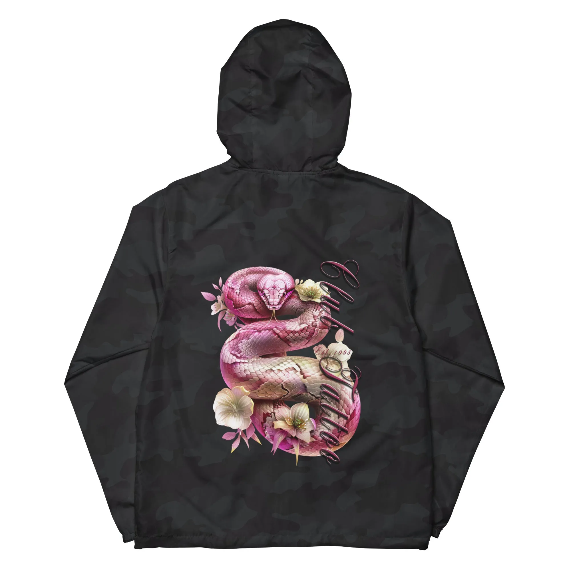 Don't bite the Hand that Feeds Women's lightweight zip up windbreaker