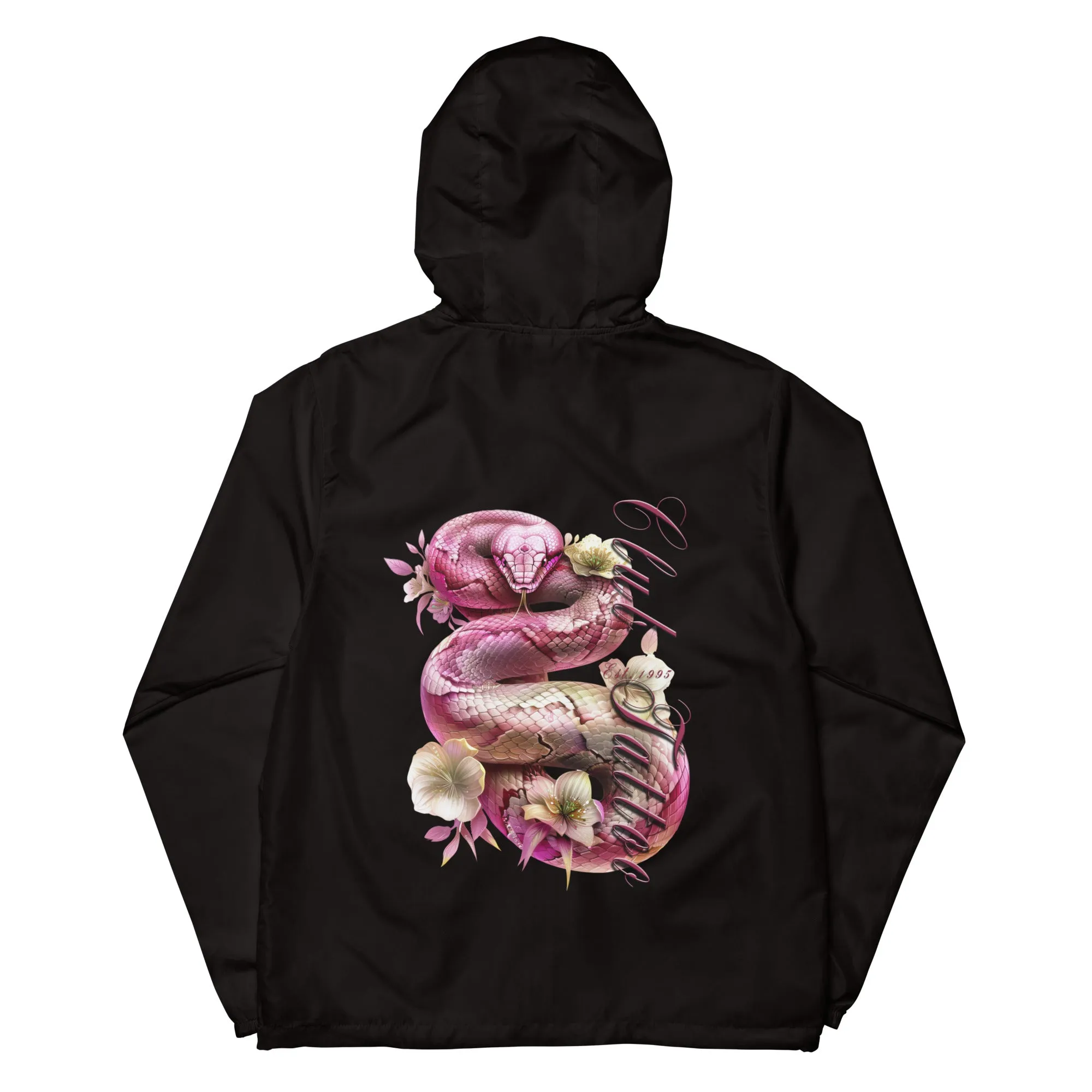Don't bite the Hand that Feeds Women's lightweight zip up windbreaker