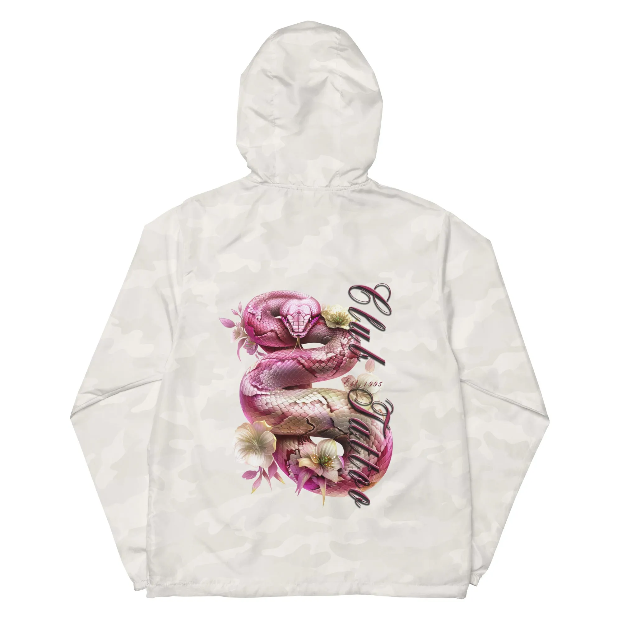 Don't bite the Hand that Feeds Women's lightweight zip up windbreaker