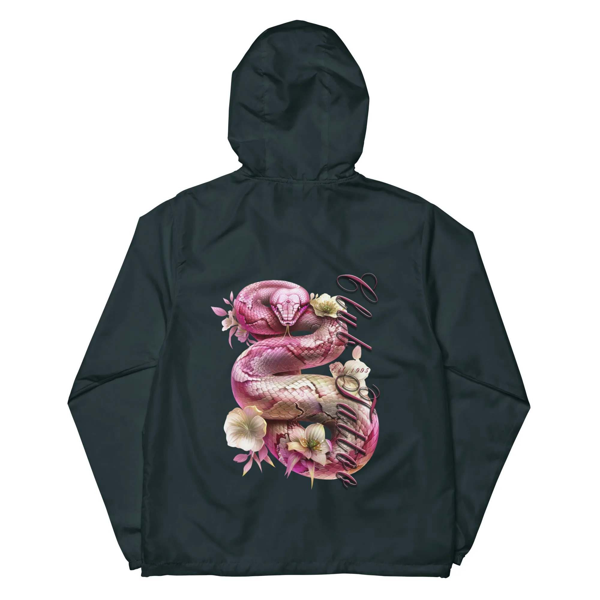 Don't bite the Hand that Feeds Women's lightweight zip up windbreaker