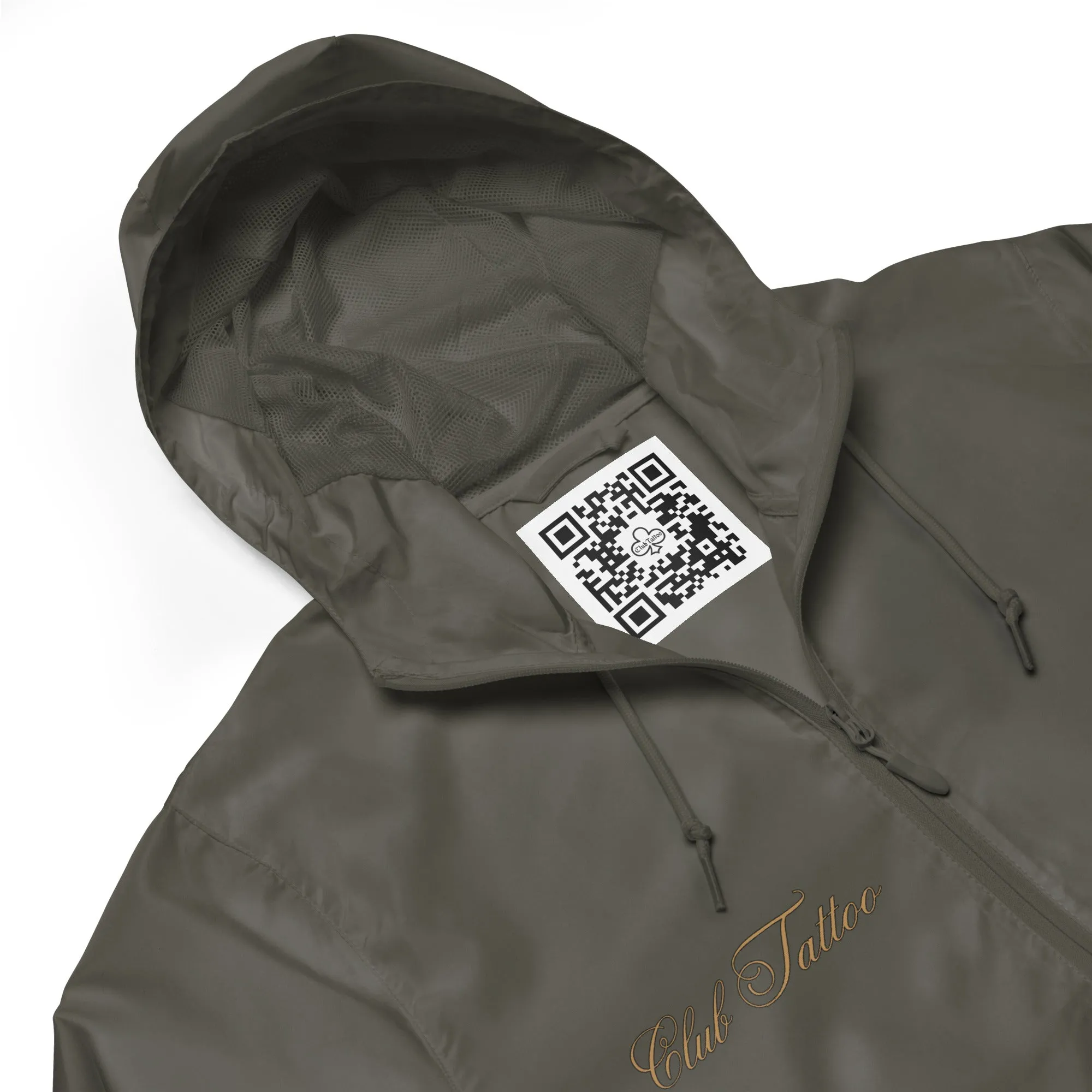 Don't bite the Hand that Feeds Women's lightweight zip up windbreaker
