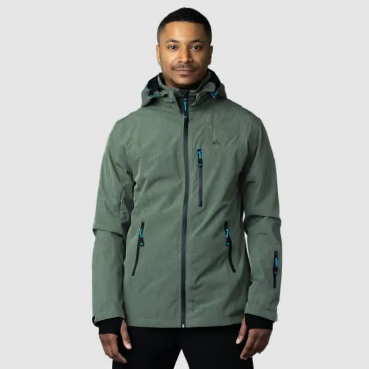 Eco-Friendly Expedition Pro 2.0 - Men's Olive Green Adventure Jacket