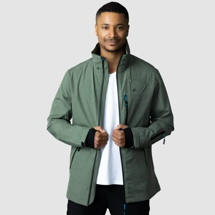 Eco-Friendly Expedition Pro 2.0 - Men's Olive Green Adventure Jacket