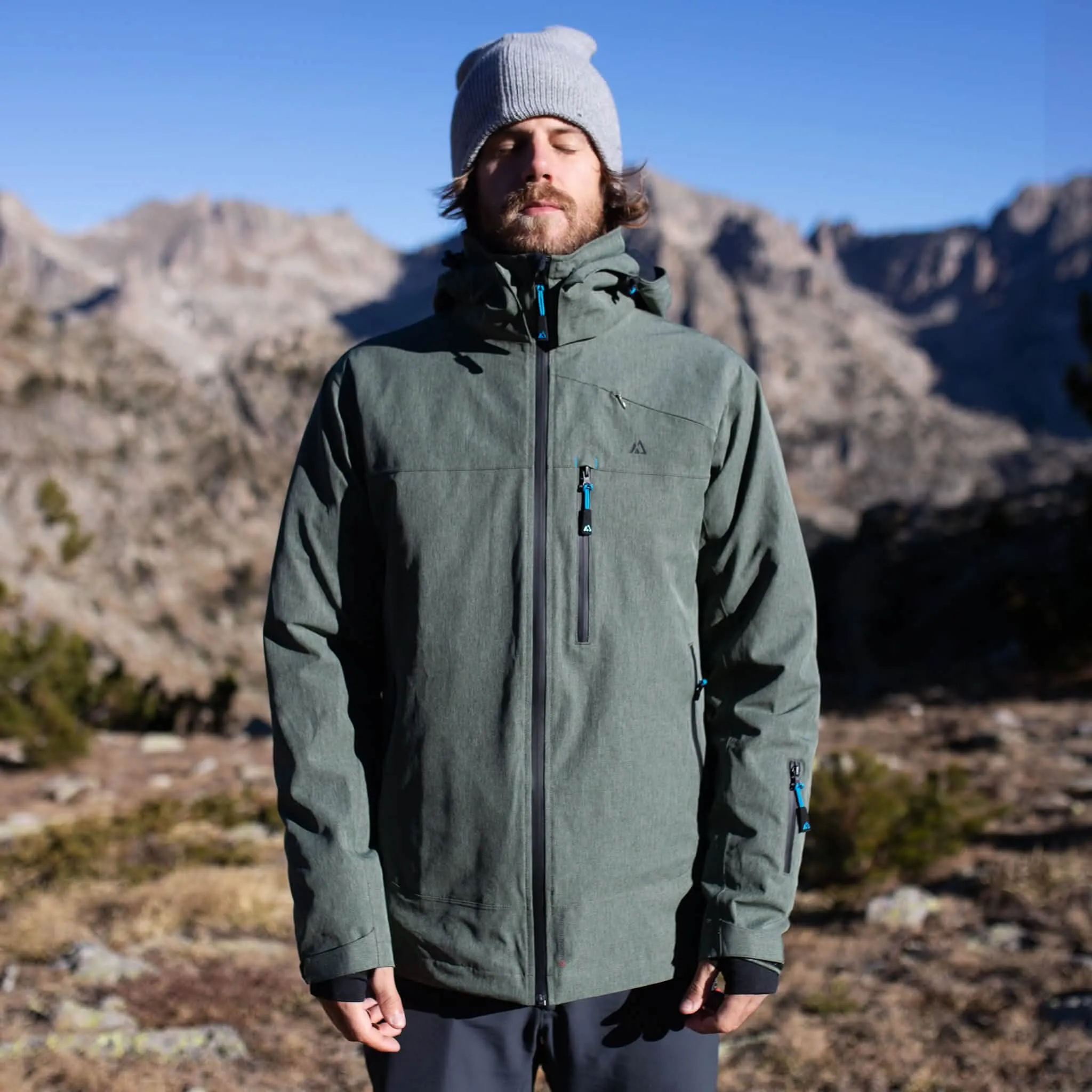 Eco-Friendly Expedition Pro 2.0 - Men's Olive Green Adventure Jacket