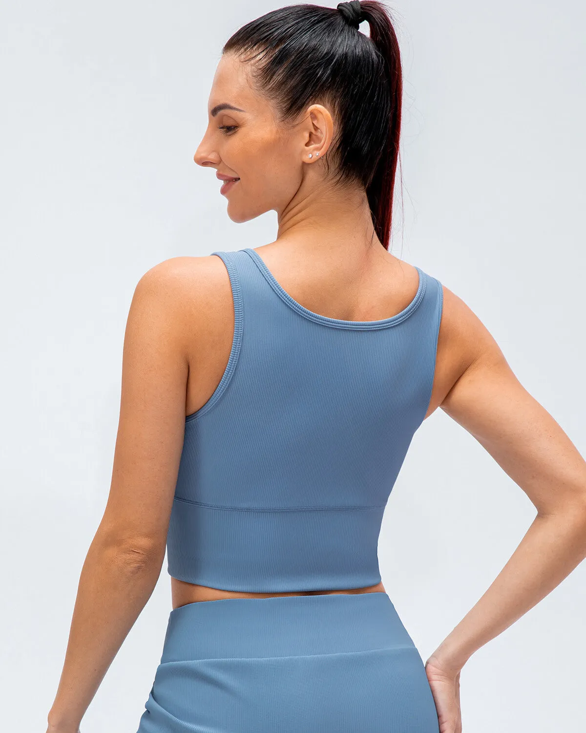 Eloise Sports Bra - Blue