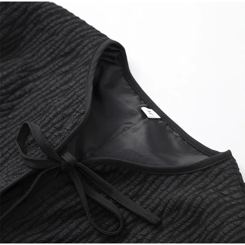 Feather Whisper Lace-Up Jacket