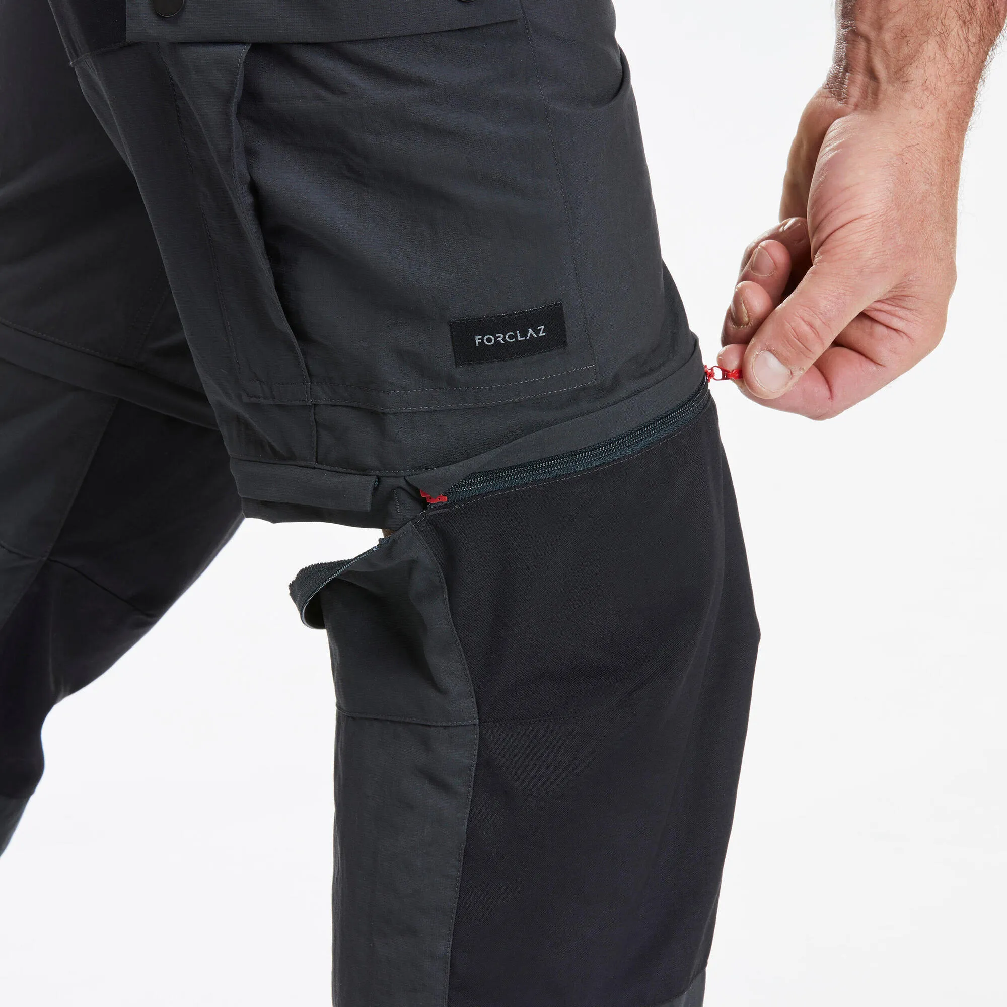 Forclaz Men's MT100 2-in-1 Zip-Off Hiking Pants