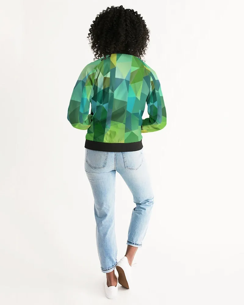 Green Line 101 Women's Bomber Jacket