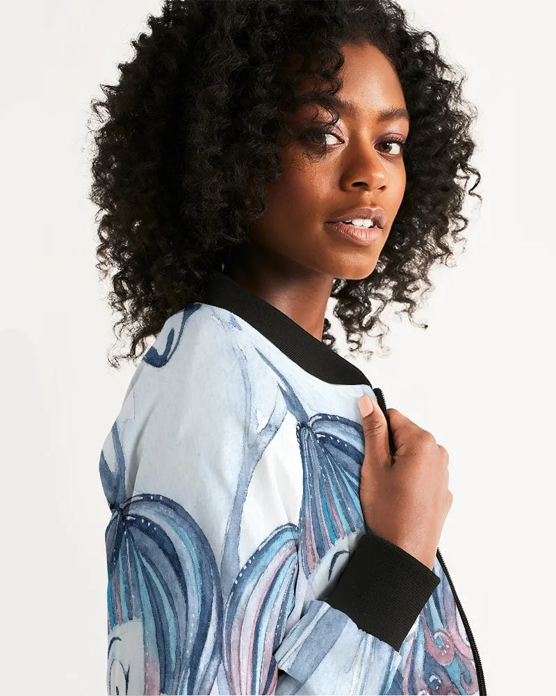 Halloween Girls Women's Bomber Jacket