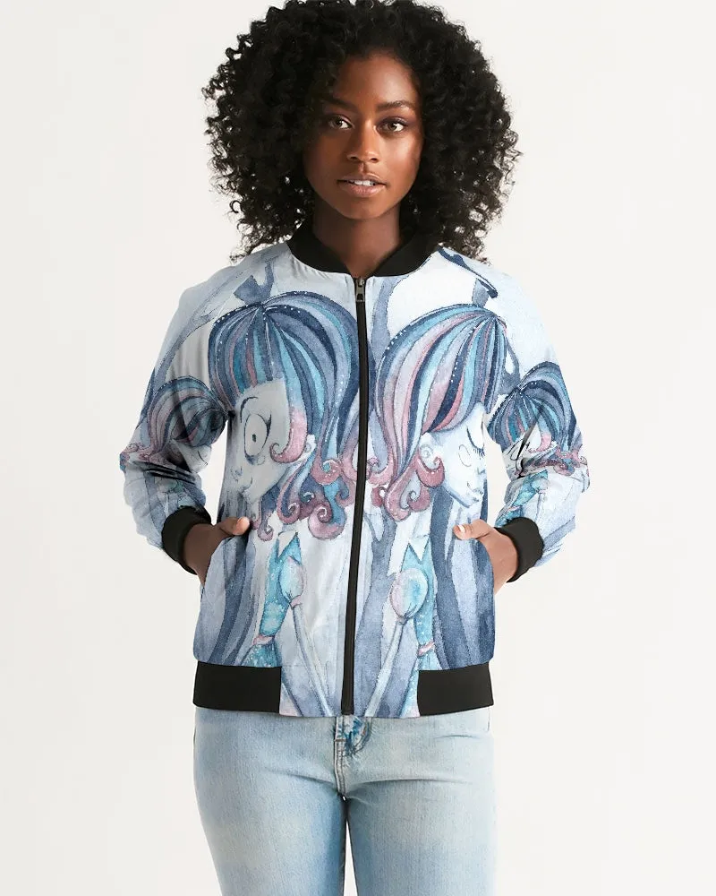 Halloween Girls Women's Bomber Jacket