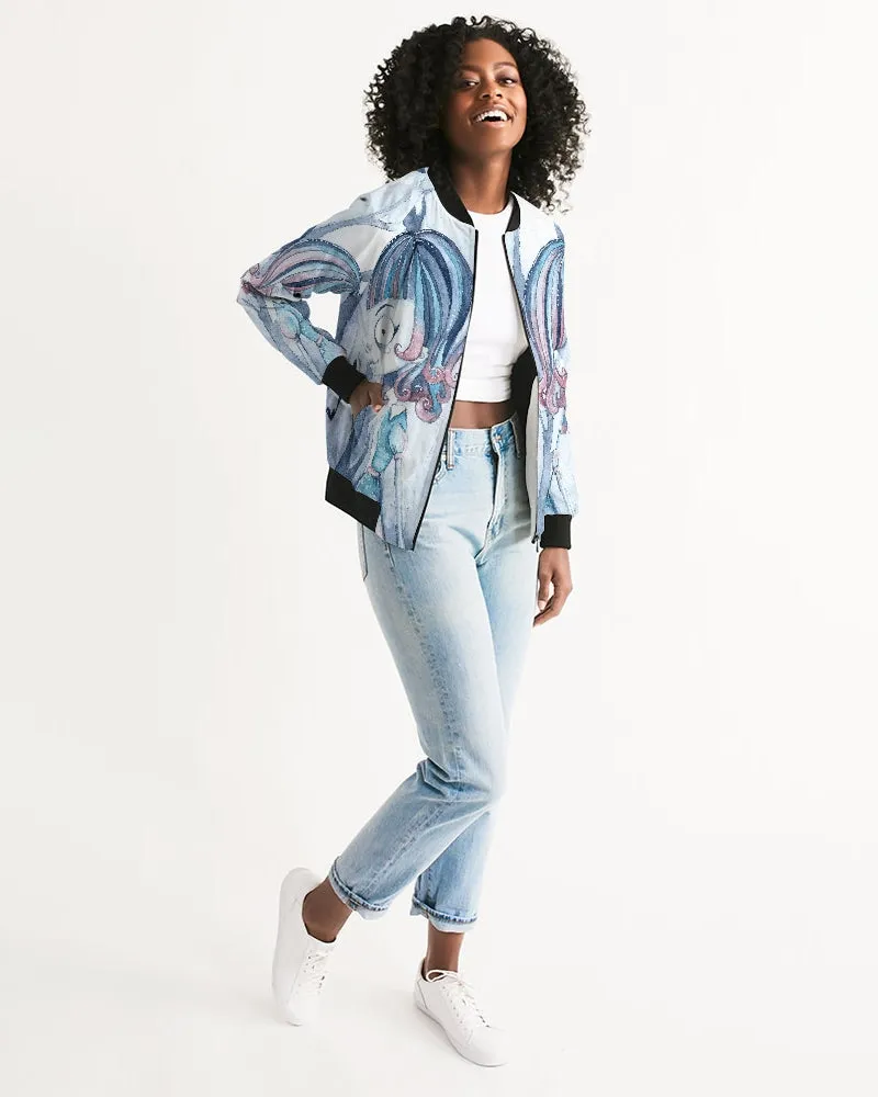 Halloween Girls Women's Bomber Jacket