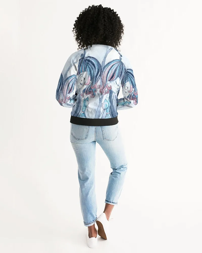Halloween Girls Women's Bomber Jacket