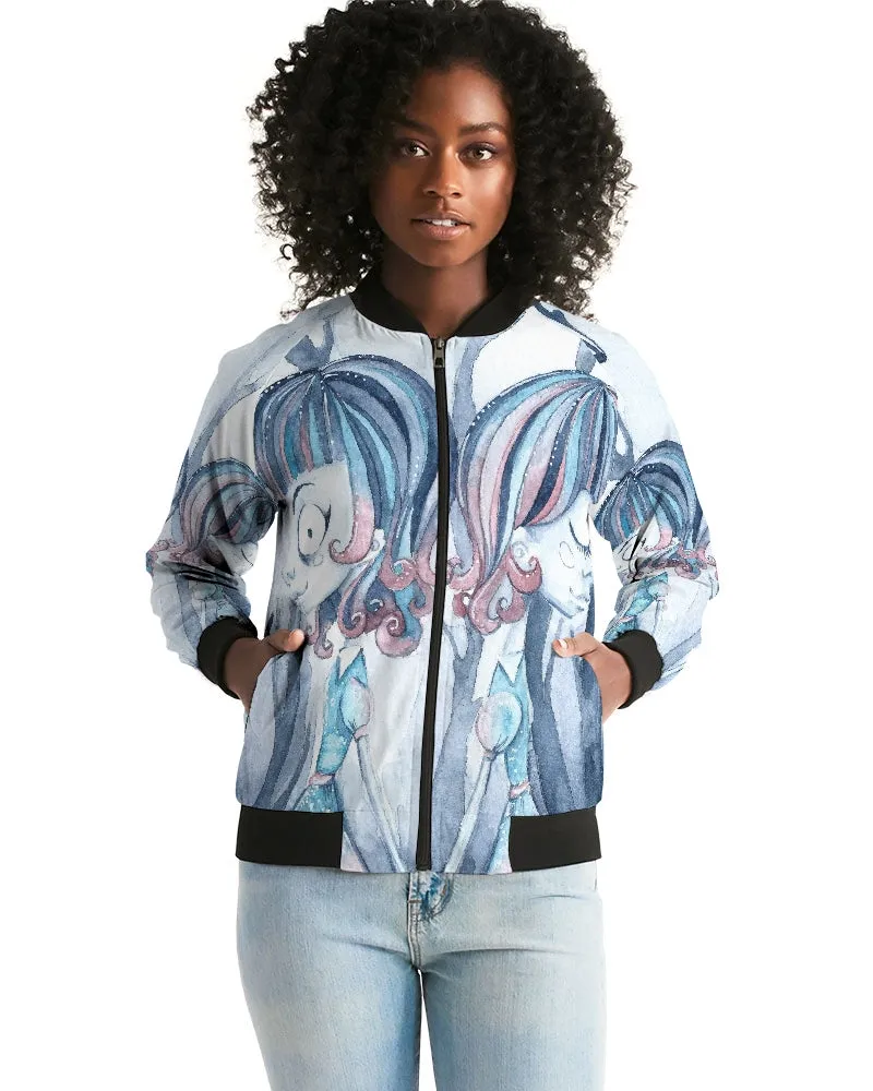 Halloween Girls Women's Bomber Jacket