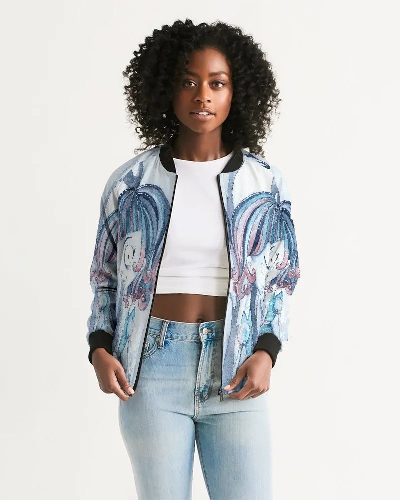 Halloween Girls Women's Bomber Jacket