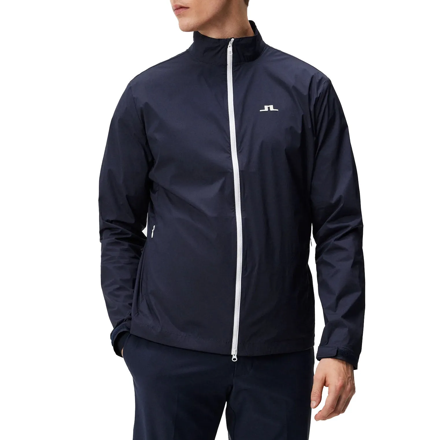 J.Lindeberg Ash Light Packable Golf Jacket - JL Navy