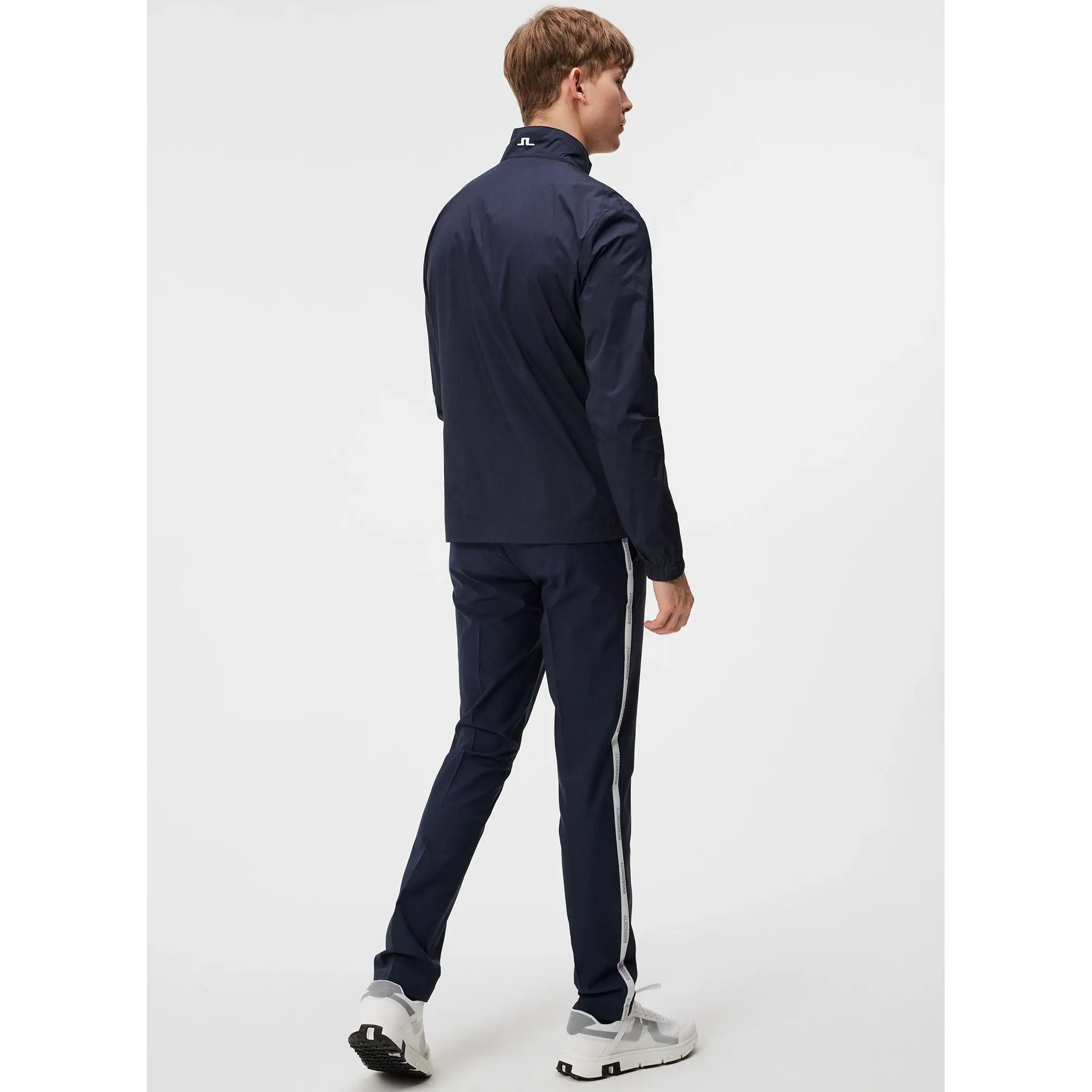 J.Lindeberg Ash Light Packable Golf Jacket - JL Navy