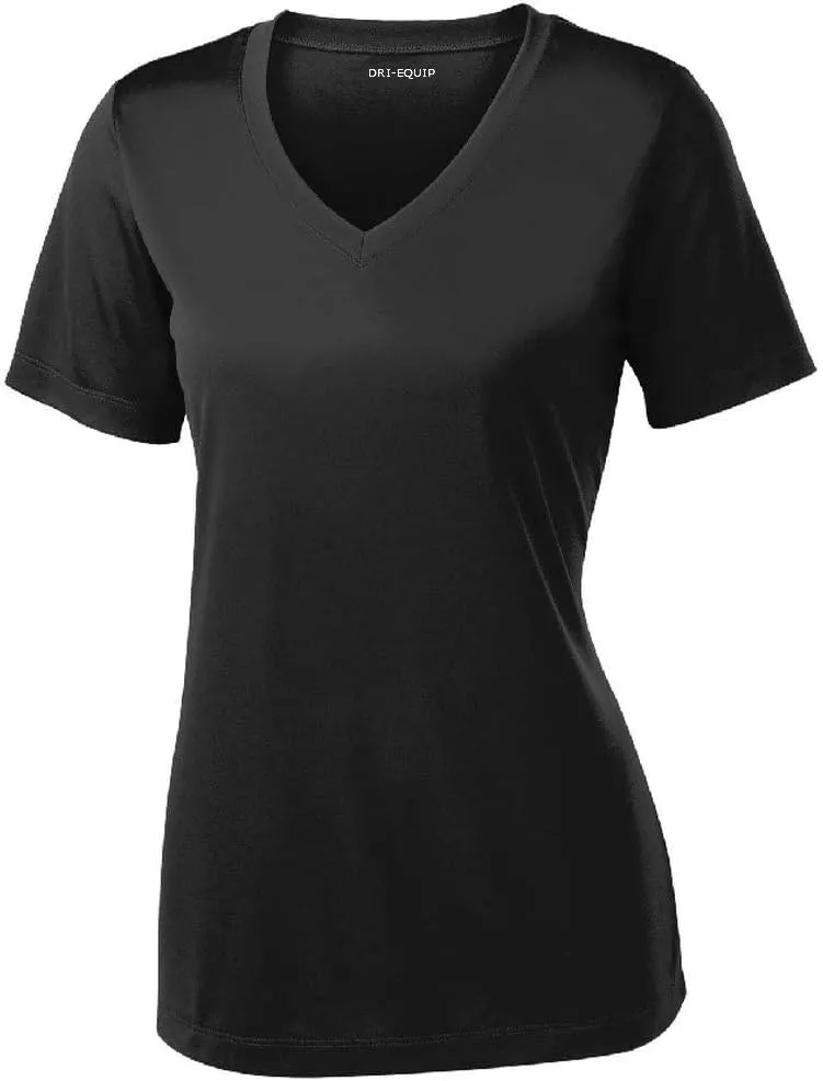 Joe's USA Women's Short Sleeve Moisture Wicking Athletic Shirts in Sizes XS-4XL