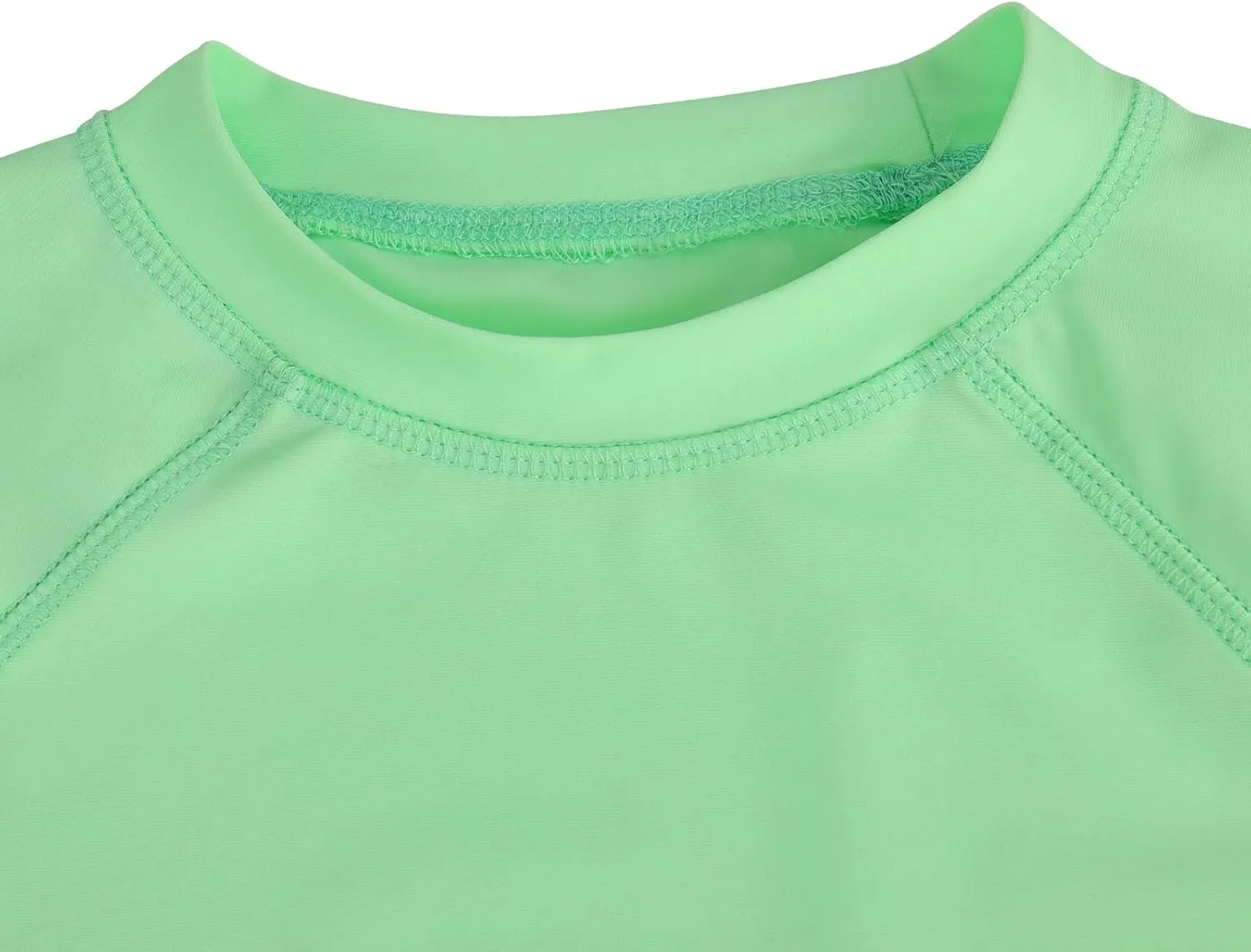 KAKU NANU Boys Rash Guard UPF 50  Sun Shirt Toddler Short Sleeve