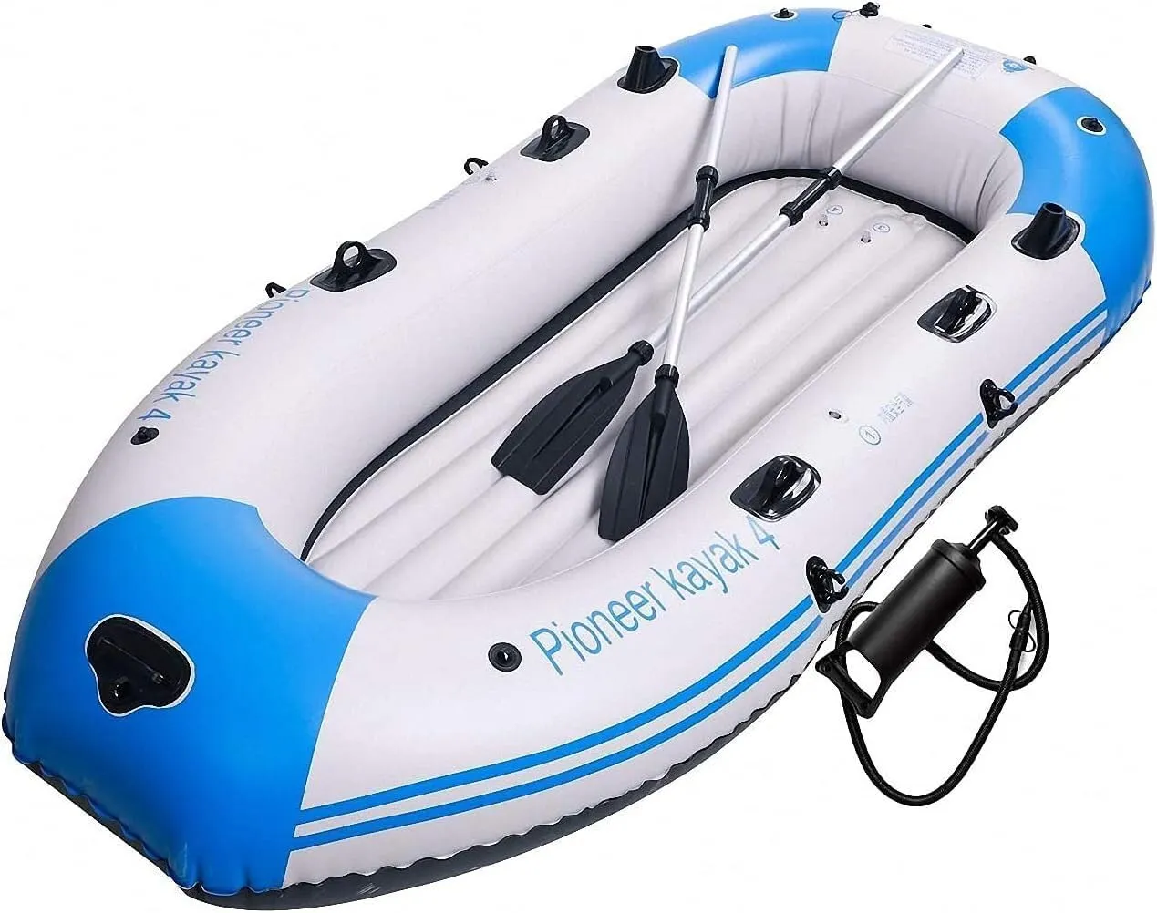 Kayak Inflatable Boat for Adults, Thicken Inflatable Raft Rubber Boat, Thickened Fishing Nflatable Boat, Rafting(Size:235 * 135 * 36cm)