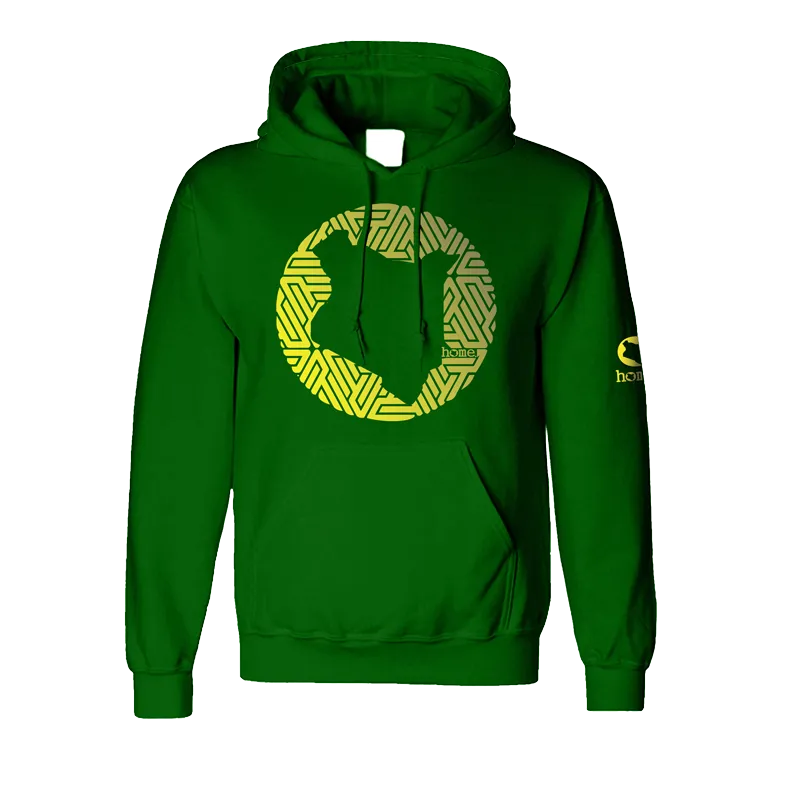 Kids Hoodie - Rich Green (Heavy Fabric)