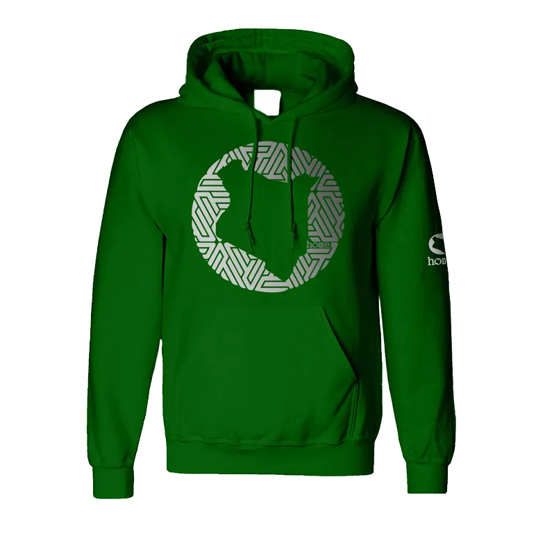 Kids Hoodie - Rich Green (Heavy Fabric)
