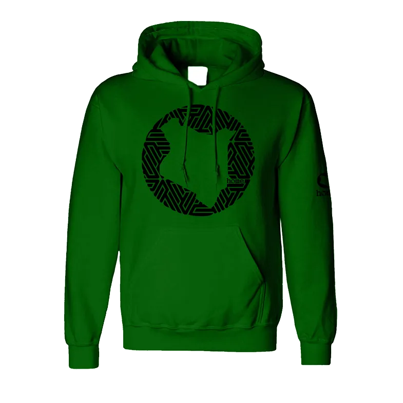 Kids Hoodie - Rich Green (Heavy Fabric)