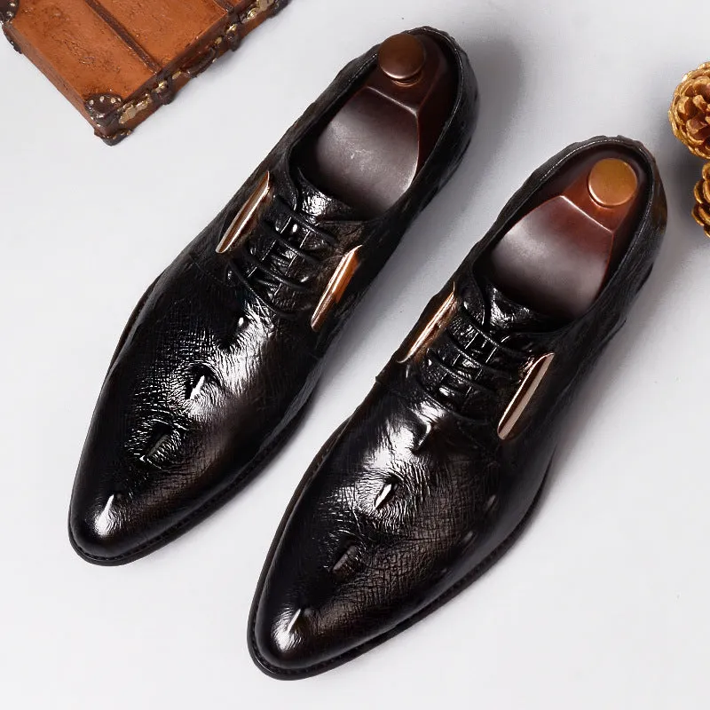 New crocodile men's shoes | Brodtica.com