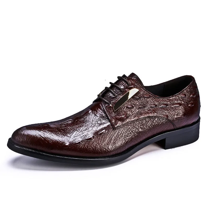 New crocodile men's shoes | Brodtica.com