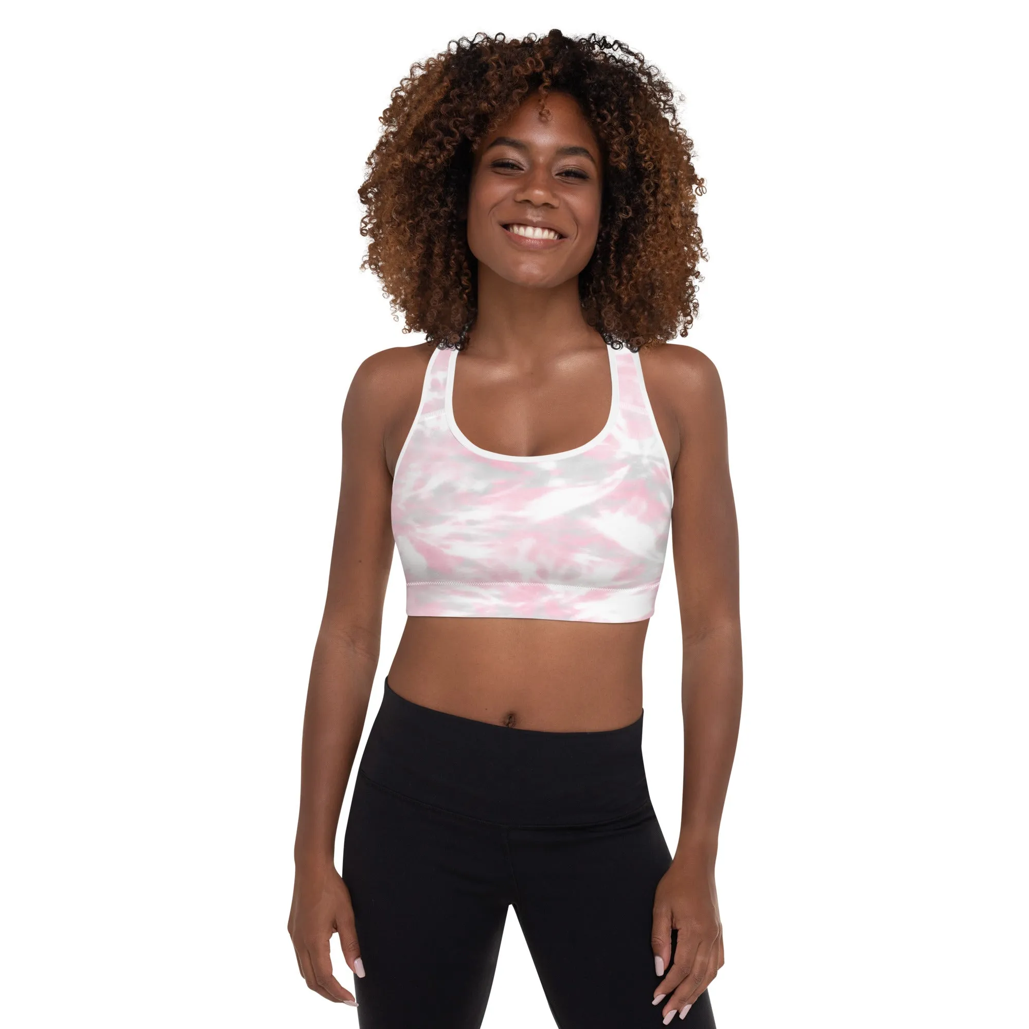 Pink Camouflage Sports Bra, lioness-love